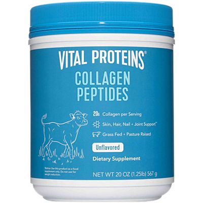 Collagen Peptides Powder - Hair, Skin, Nails & Joint Support - Unflavored (20 oz. / 28 Servings)