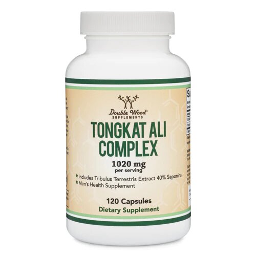 Double Wood Supplements Tongkat Ali Complex -- 1020 mg - 120 Capsules
