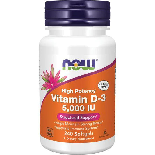 NOW Foods- High Potency Vitamin D-3